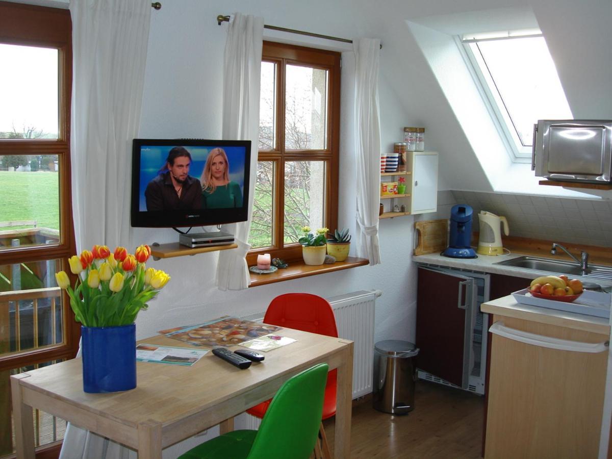 Ferienwohnung Stockrose 미델하겐 외부 사진